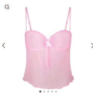 SKIMS Romance Babydoll Top